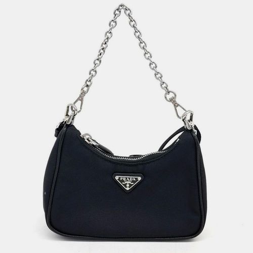 Tesuto Mini Chain Crossbody Bag - Prada - Modalova