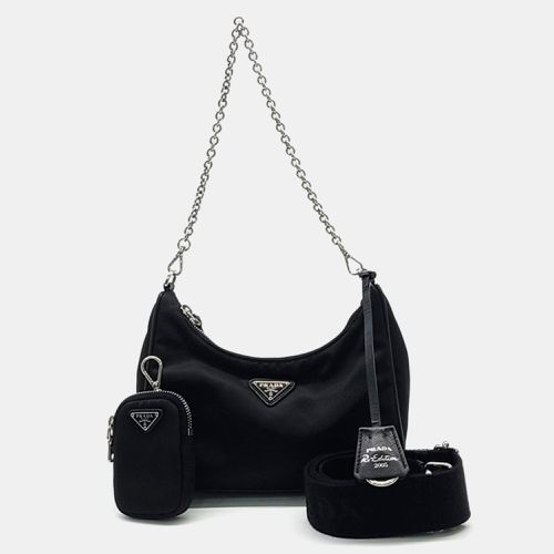 Prada Tesuto Chain Strap Hobo Bag - Prada - Modalova