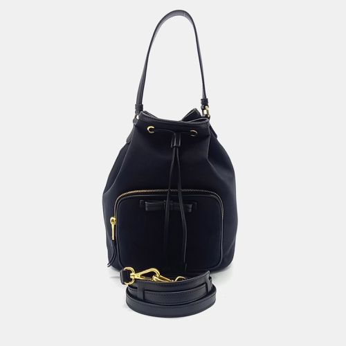 Nylon bucket tote large bag - Prada - Modalova