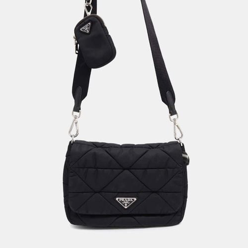 Nylon Padded Shoulder Bag - Prada - Modalova