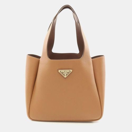 Soft Grain Tote Bag Leather - Prada - Modalova