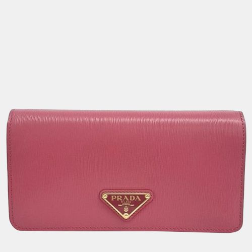 Leather Vitello Crossbody Bag - Prada - Modalova