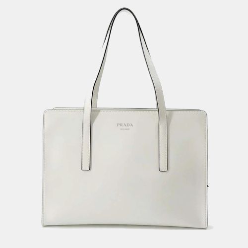 Brushed Leather Spazallato Re-edition Shoulder Bag - Prada - Modalova