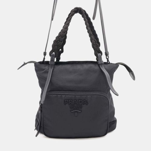 Prada Black Nylon Shoulder Bag - Prada - Modalova