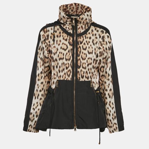 Black Jaguar Print Synthetic Heritage Jacket M - Roberto Cavalli - Modalova