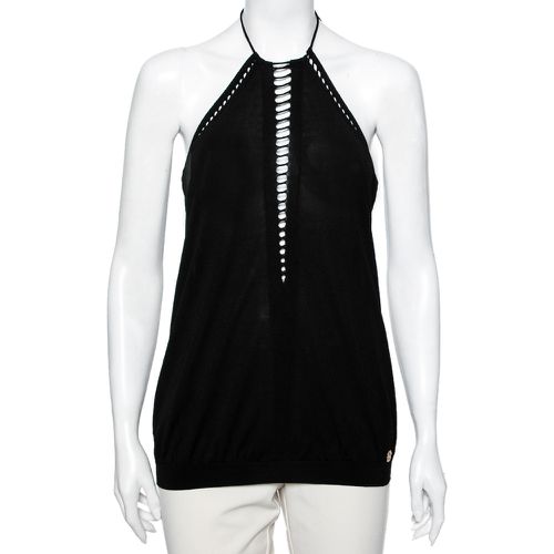 Knit Halter Neck Top M - Roberto Cavalli - Modalova