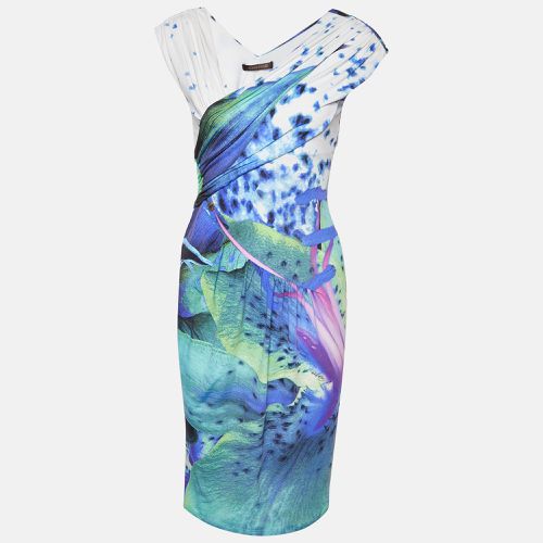 Printed Jersey Mid Dress M - Roberto Cavalli - Modalova