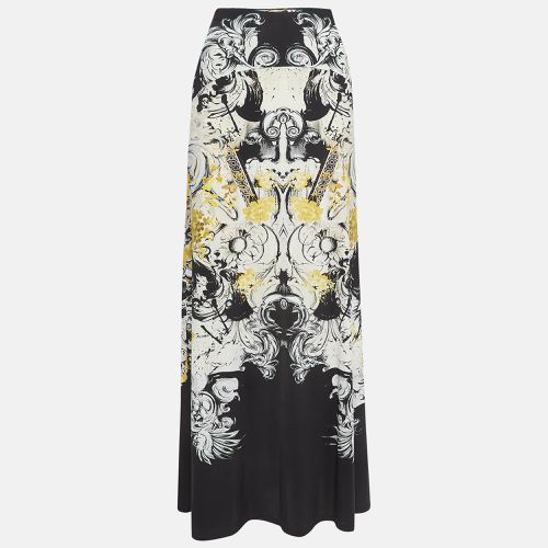 Printed Jersey Flared Maxi Skirt M - Roberto Cavalli - Modalova