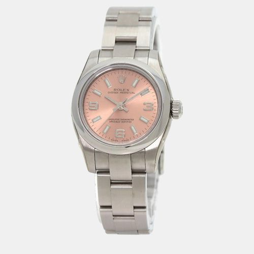 Stainless Steel Oyster Perpetual 176200 Automatic Women's Wristwatch 26 mm - Rolex - Modalova