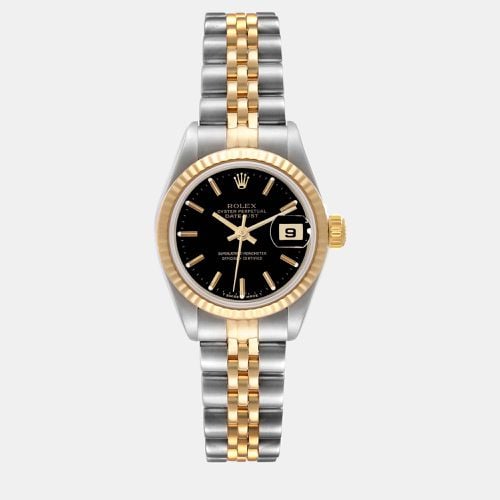 Datejust Steel Yellow Gold Dial Ladies Watch 26.0 mm - Rolex - Modalova