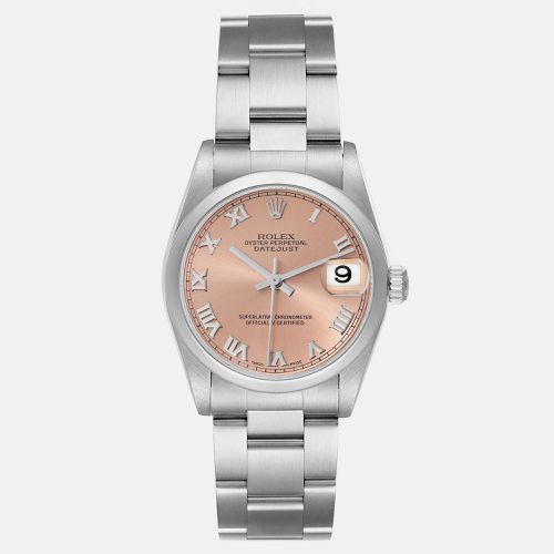 Datejust 31 Midsize Salmon Dial Steel Ladies Watch 78240 - Rolex - Modalova