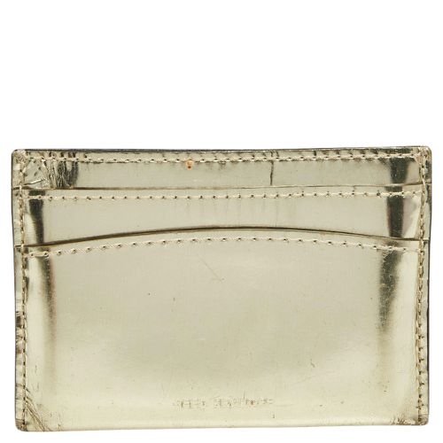 Metallic Leather Card Holder - Reed Krakoff - Modalova