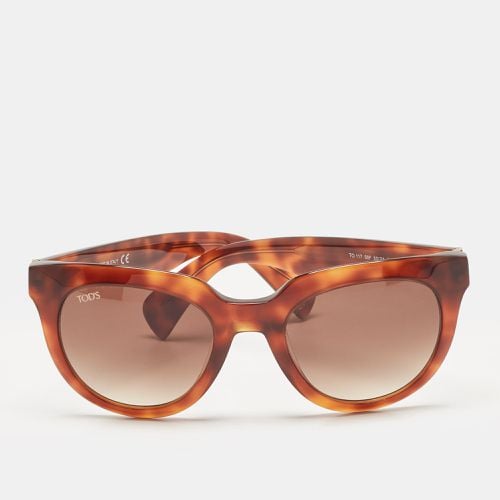 Tortoise Gradient TO 117 Wayfarer Sunglasses - Tod's - Modalova