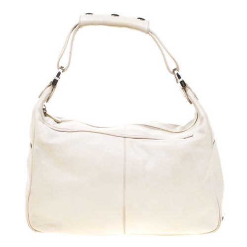 Tod's Off-White Leather Hobo - Tod's - Modalova