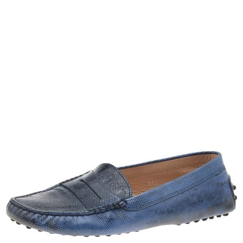 Karung Gommino Slip On Loafers Size 37.5 - Tod's - Modalova