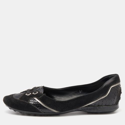 Python and Suede Ballet Flats Size 37 - Tod's - Modalova