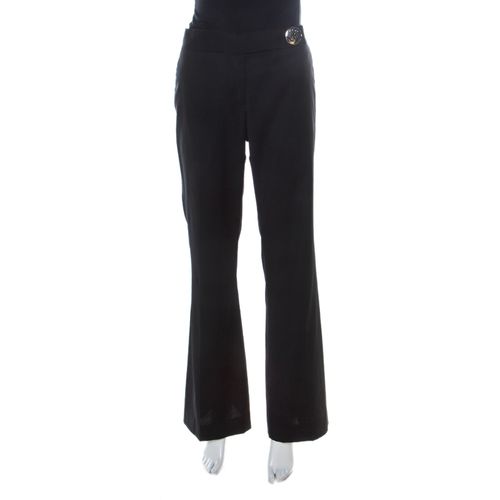 Wool Wide Leg Trousers M - Tory Burch - Modalova