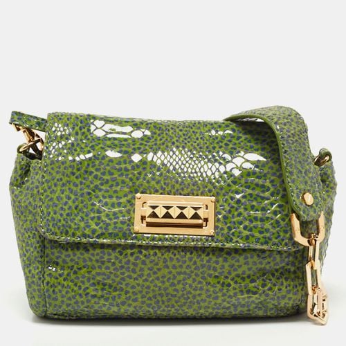 Python Print Laminate Leather Shoulder Bag - Tory Burch - Modalova