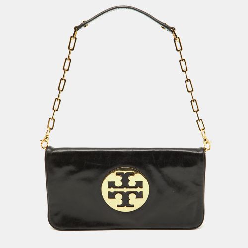 Leather Reva Logo Shoulder Bag - Tory Burch - Modalova