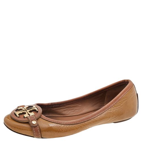 Patent Leather Reva Ballet Flats Size 36 - Tory Burch - Modalova