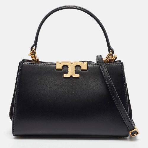 Leather and Suede Eleanor Top Handle Bag - Tory Burch - Modalova