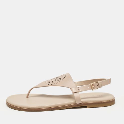 Leather Carpi Thong Sandals Size 38 - Tory Burch - Modalova