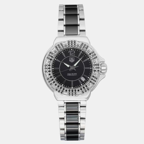 Steel Ceramic Formula 1 WAH1216.BA0859 Quarts Women's Wristwatch 36mm - Tag Heuer - Modalova