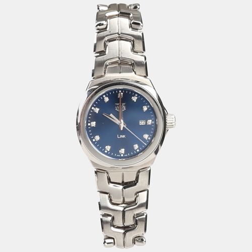 Stainless Steel Diamond Link WBC1318 Quartz Women's Wristwatch 32 mm - Tag Heuer - Modalova