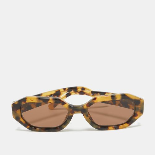 Linda Farrow x tortoise Irene Rectangle Sunglasses - The Attico - Modalova