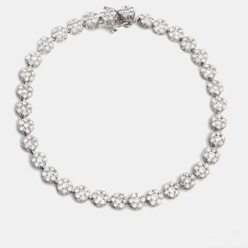 K Gold Diamonds 4.05 cts Elegant Bracelet - The Diamond Edit - Modalova