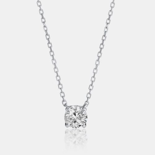 K Gold Elegant 0.30 ct Lab Grown Diamond Chain Necklace - The Diamond Edit - Modalova