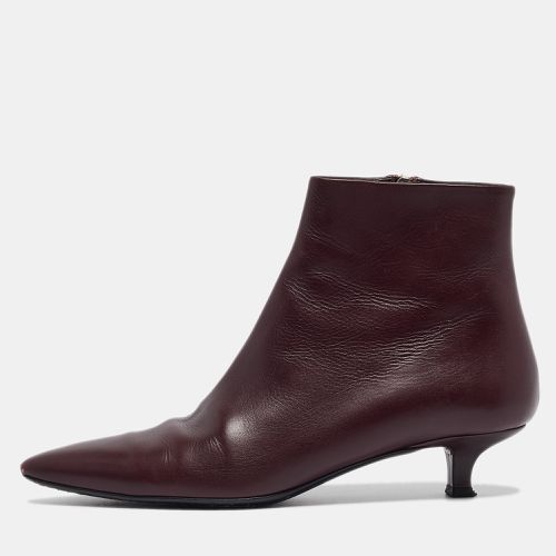 Leather Ankle Boots Size 37 - The Row - Modalova