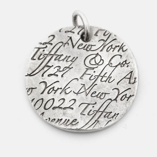 Tiffany Notes Wavy Round Sterling Pendant - Tiffany & Co. - Modalova