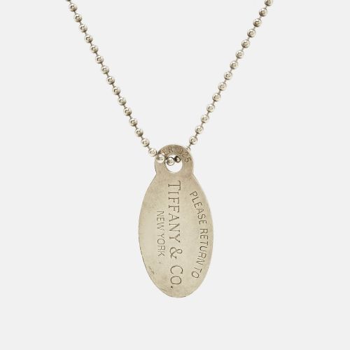 Return To Tiffany Oval Tag Beaded Chain Necklace - Tiffany & Co. - Modalova