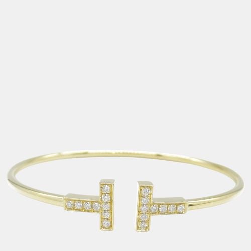 T Wire Diamond Bracelet 18k Gold Gold Metal - Tiffany & Co. - Modalova