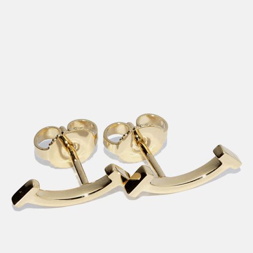 Tiffany & Co 18K Yg T Smile Earrings Metal - Tiffany & Co. - Modalova