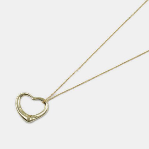 K Gold Open Heart Pendant Necklace - Tiffany & Co. - Modalova