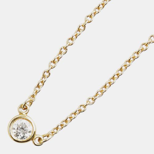 K Gold and Diamond Elsa Peretti Diamonds By The Yard Pendant Necklace - Tiffany & Co. - Modalova