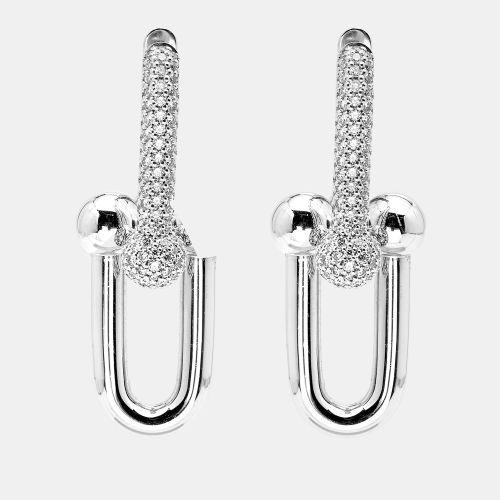 Tiffany HardWear Large Link Diamonds 18k Gold Earrings - Tiffany & Co. - Modalova