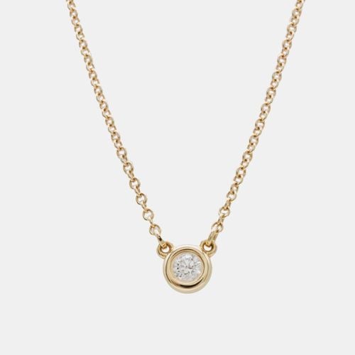 K Gold Elsa Peretti Diamonds by the Yard Pendant Necklace - Tiffany & Co. - Modalova