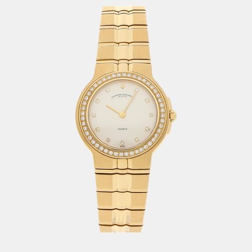 K Yellow Gold Phidias 16520/967J-8193 Quartz Women's Wristwatch 28 mm - Vacheron Constantin - Modalova