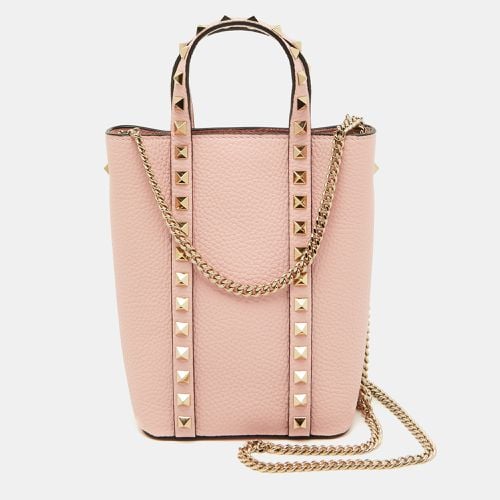 Light Leather Rockstud Tote - Valentino - Modalova