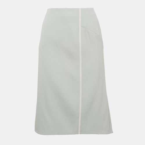 Light Wool Pleated Knee-Length Skirt M - Valentino - Modalova