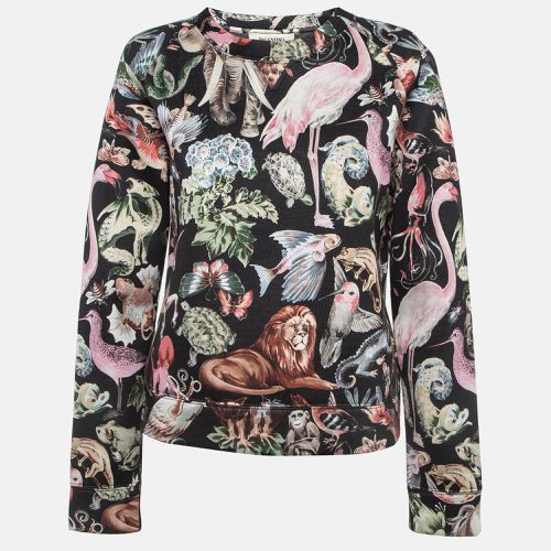 Animal Fantasy Print Neoprene Sweatshirt L - Valentino - Modalova