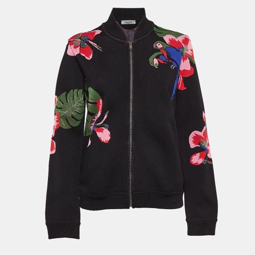 Tropical Intarsia Knitted Bomber Jacket L - Valentino - Modalova