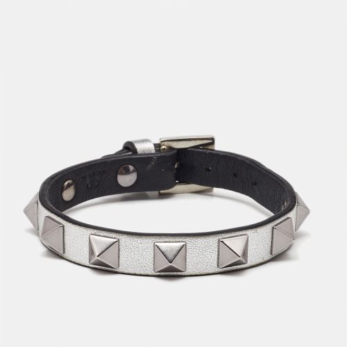 Rockstud Leather Tone Bracelet - Valentino - Modalova