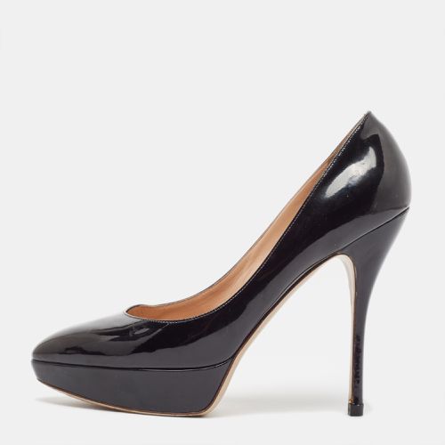 Patent Leather Platform Pumps Size 41 - Valentino - Modalova