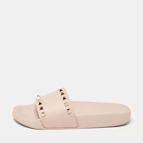 Rubber Rockstud Slides Size 38 - Valentino - Modalova