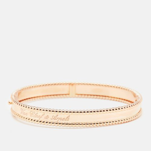 Perlée Signature 18K Rose Bracelet M - Van Cleef & Arpels - Modalova