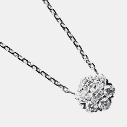 K Gold Diamond Fleurette Necklace - Van Cleef & Arpels - Modalova